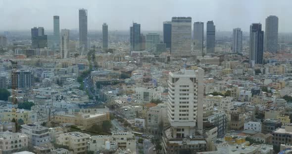 Tel Aviv City View in Daytime, Israel