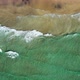 Vertical view on the Norwegian sand beach and sea waves - VideoHive Item for Sale
