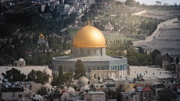 The Dome Of The Rock in Jerusalem