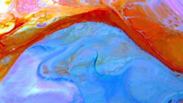 Color Explosion Abstract Art Painting  alt