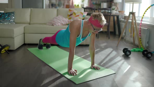 Cute Funny Young Gay Man Wearing Glasses And Bright Sportswear