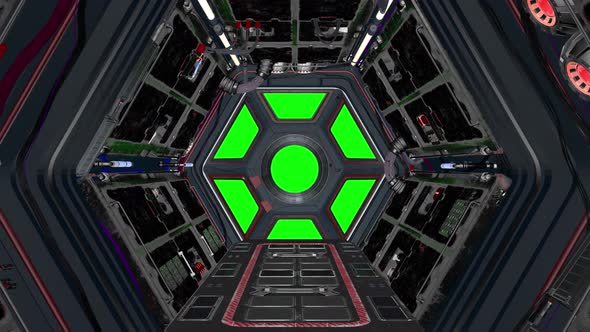 Futuristic SciFi Corridor alt