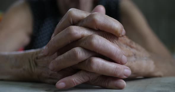 Elderly Woman’s Hands