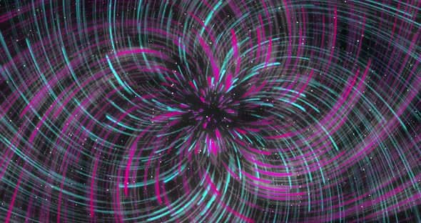 Abstract twirling background