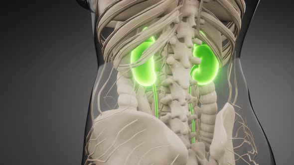 Medically Accurate Illustration of the Kidneys