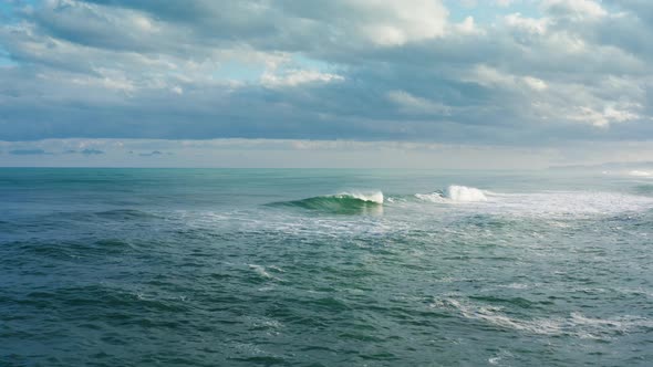 The Mediterranean Stormy Waves of the Sea