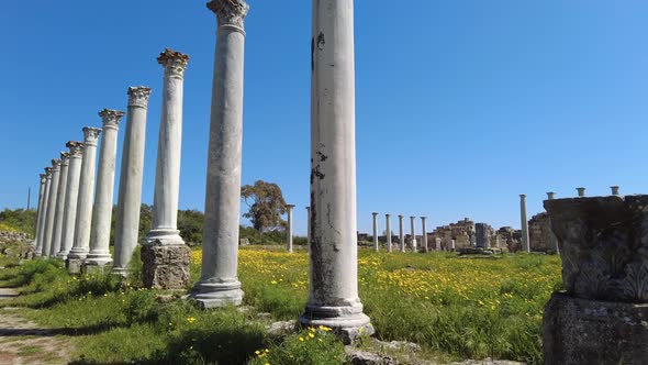 Salamis ancient Greek city.