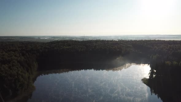 In The Clouds Above Lake Borovno 17