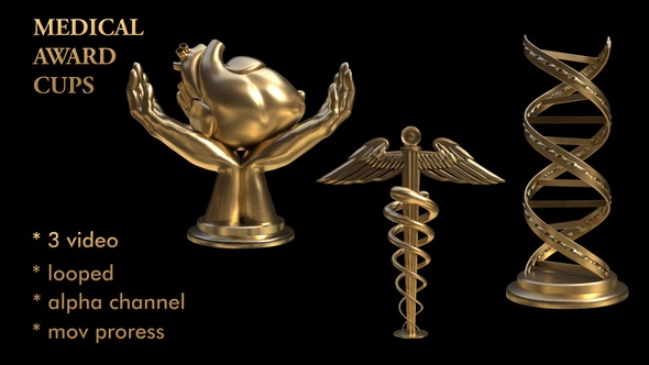 Medical Award Cups