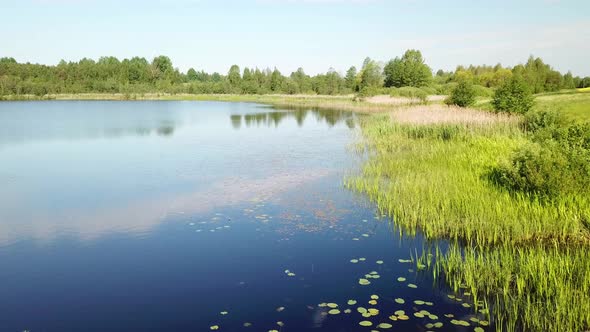 Beautiful Landscape Of Lake Moshno 13