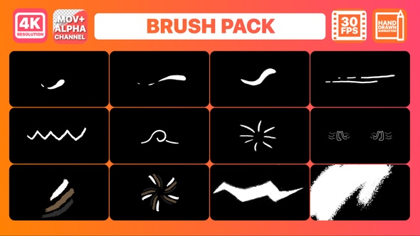 Brush Elements | Motion Graphics