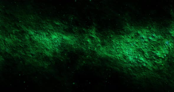 Abstract dark green background animation