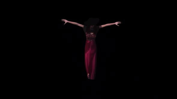 Mystic Woman Dance 4 – Halloween Concept