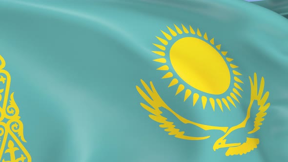 Kazakhstan Flag