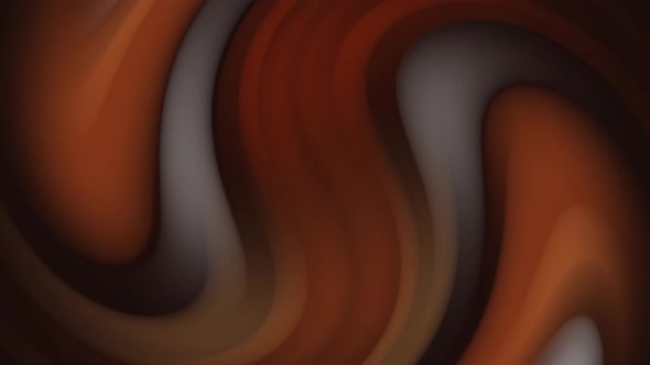 Dark Orange and White Abstract Round Wave Effect 4K Moving Wallpaper Background