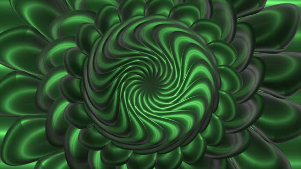 Abstract Green Background Loop