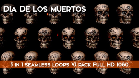 Dia De Los Muertos Vj Pack 1