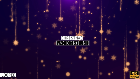 Golden Christmas Background