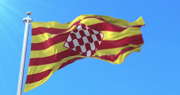 Girona Flag, Spain