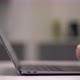 Person Opens the Laptop - VideoHive Item for Sale