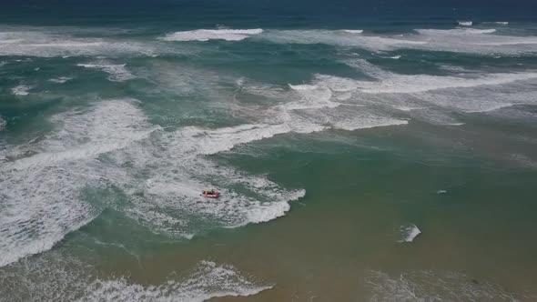 Trans Agulhas Race: Racers arrive at Brenton on Sea control, aerial