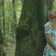 Dreamy Woman Near Trees - VideoHive Item for Sale
