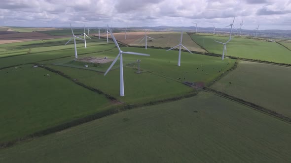 Wind turbines for electrical energy generation