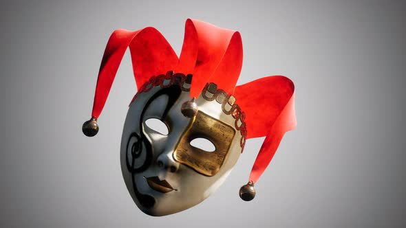 Venetian Carnival Masks with Gold