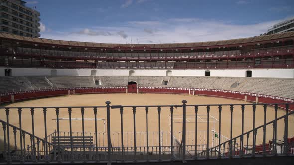 Bullfight arena in Malaga