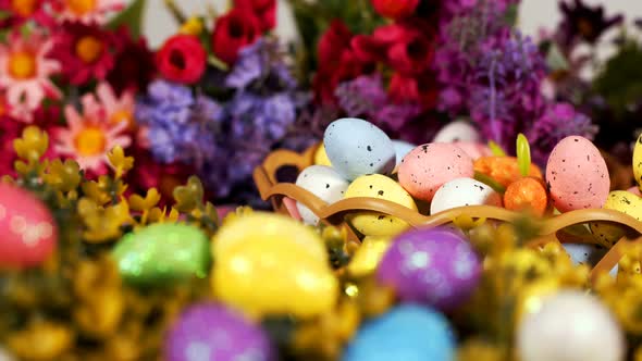 Colorful Traditional Celebration Easter Paschal Eggs 31