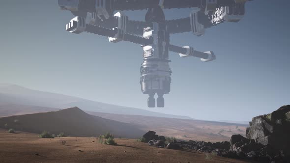 Alien Spaceship Rotate alt