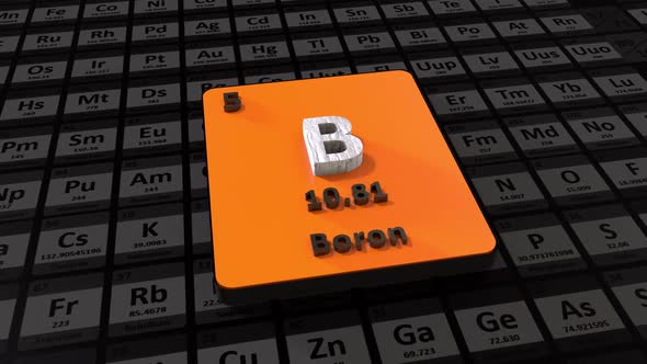 Boron Periodic Table