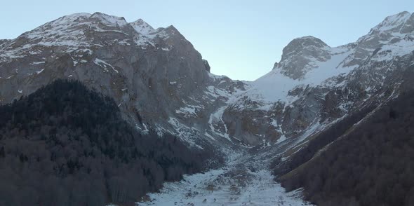 SNOW AND MOUNTAINS