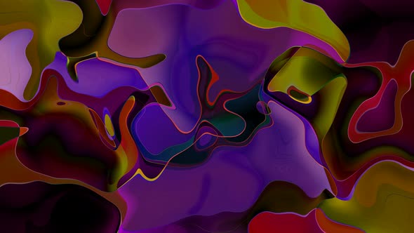 Brown Purple  Wavy Marble Liquid Animated Background