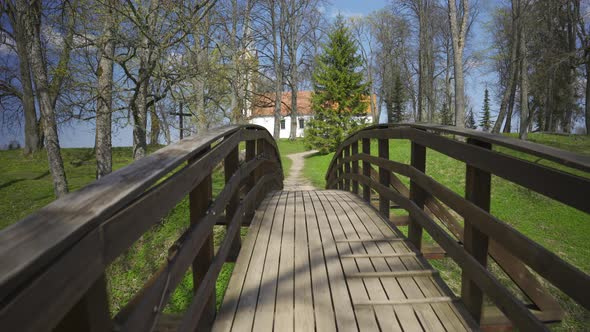 Gauja National Park in Latvia in Spring