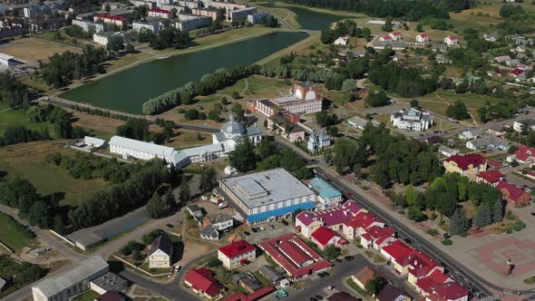 the Church of Saint Teresa of Avila is a Catholic Church in Shchuchin and the Center of Shchuchin