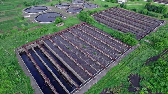 Outdoor Wastewater Cleaning Complex