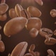 Coffee Beans Flying And Spin - VideoHive Item for Sale