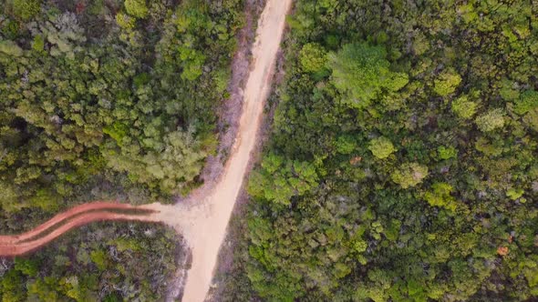 Drone Shot in Portugal Sesimbra