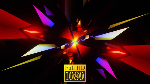 Concert Lights Vj Loop 02 HD