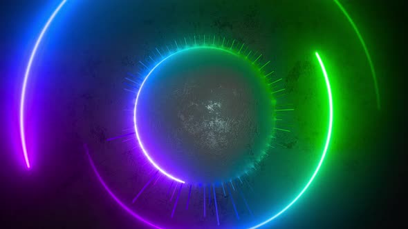 Glowing Circles