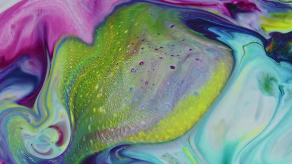 Abstract Colorful Sacral Liquid Waves Texture 244 alt