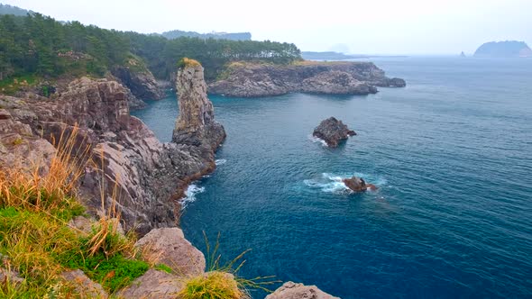 Oedolgae Rock, Jeju Island, South Korea