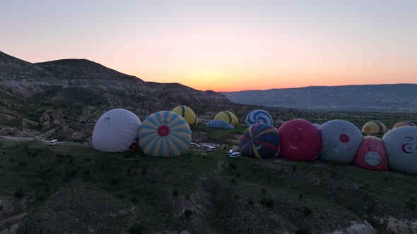 The Cappadocia region of Turkey is the most popular location in the world for hot air ballooning.