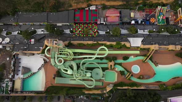 Aquapark on the Arcadia promenade in Odesa