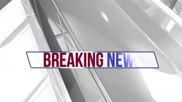 Breaking News Transition With  Alpha Channel alt