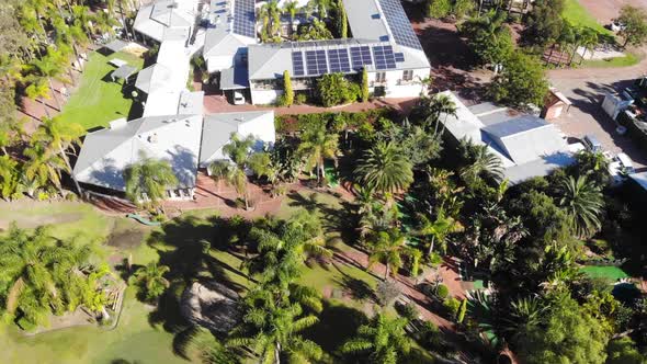 Aerial View of a Tourist Resort in Australia