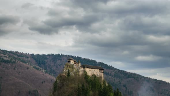 Gray Clouds over Dracula´s Castle