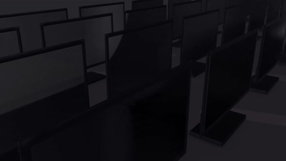 A Lot Of Tvs In A Row Hd alt