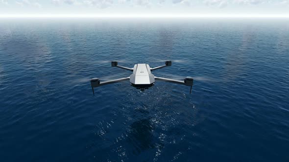 Drone And Sea